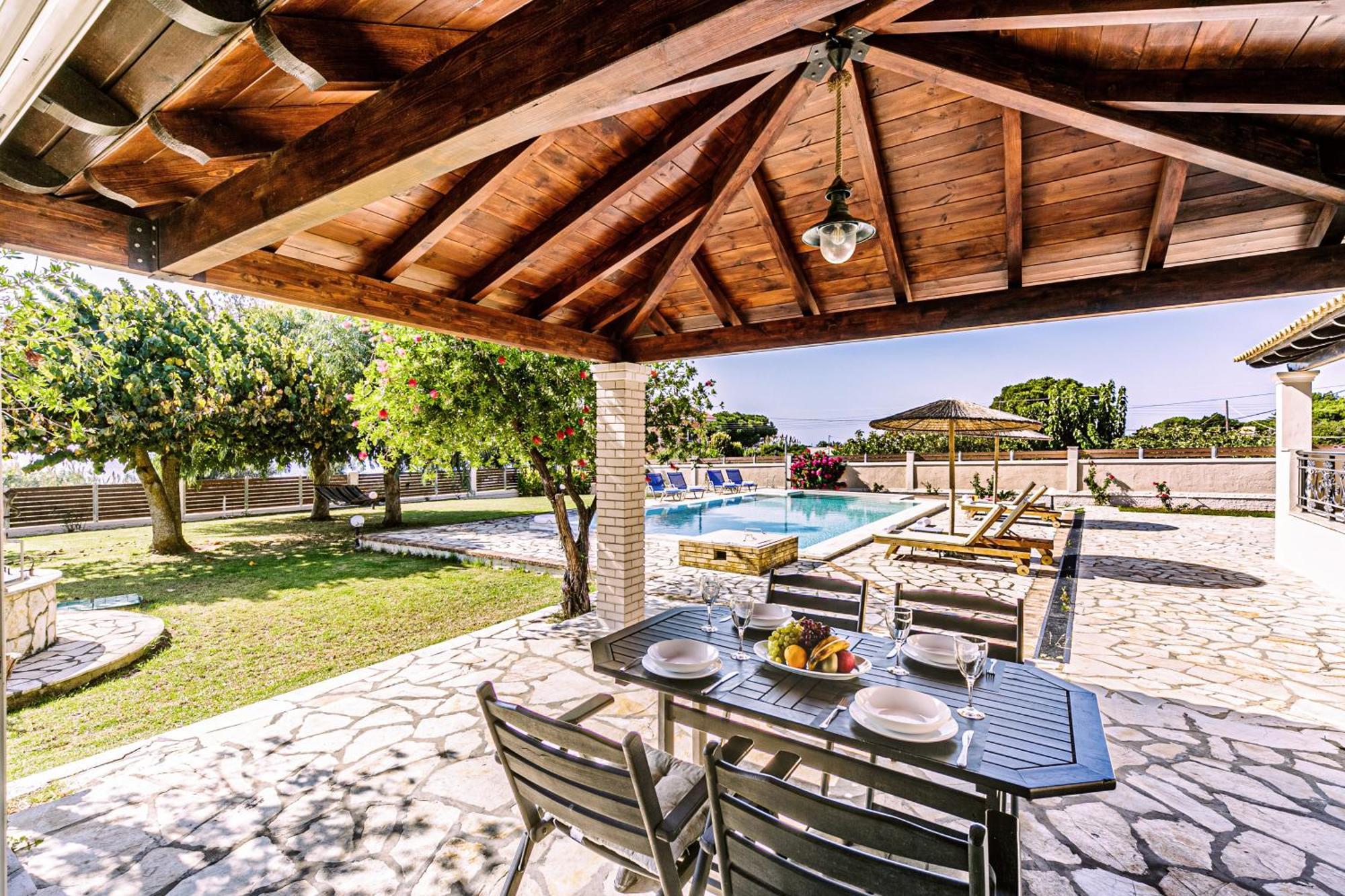 Skidi Beach House Ágios Matthaíos Kültér fotó