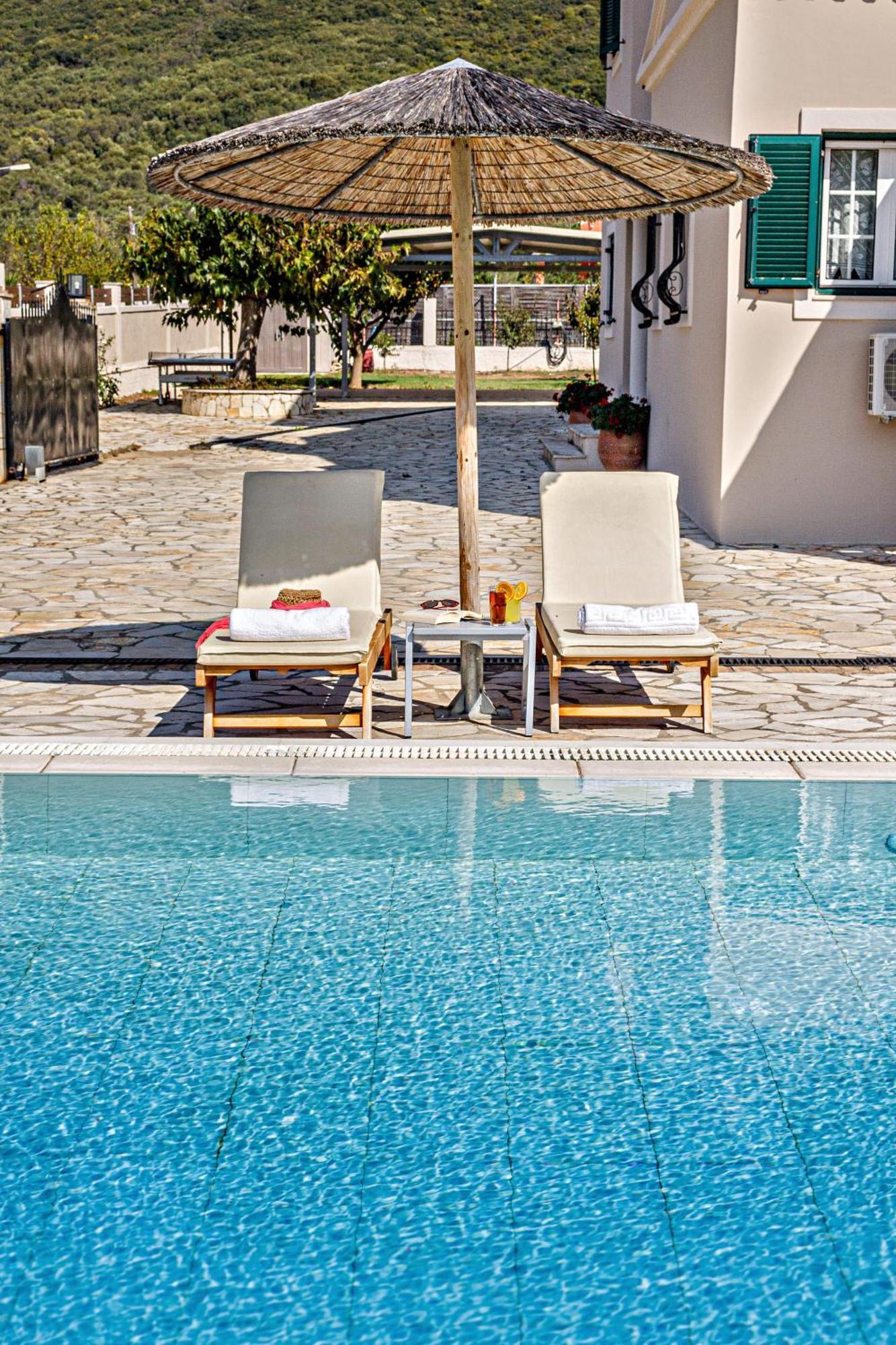Skidi Beach House Ágios Matthaíos Kültér fotó
