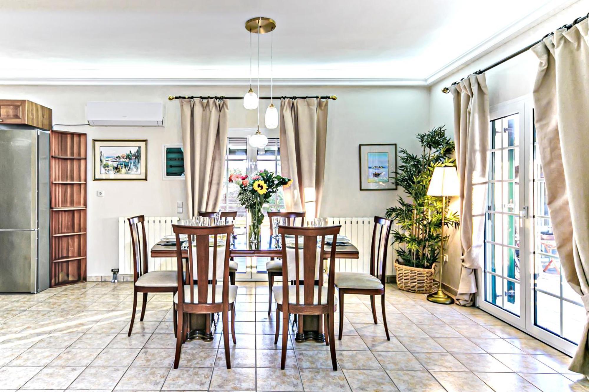 Skidi Beach House Ágios Matthaíos Kültér fotó