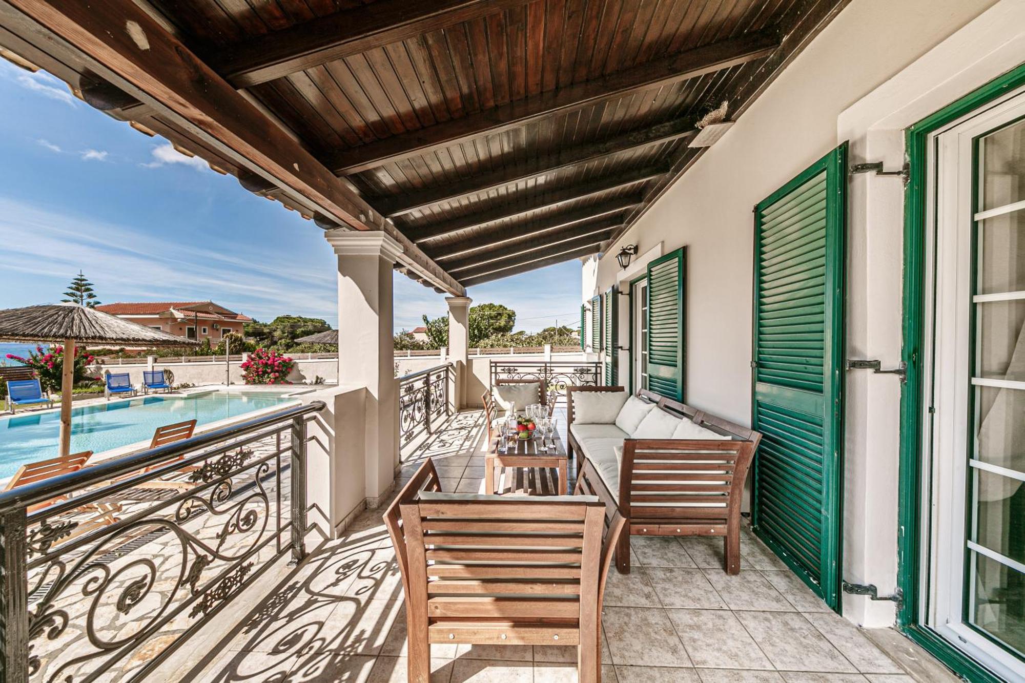 Skidi Beach House Ágios Matthaíos Kültér fotó