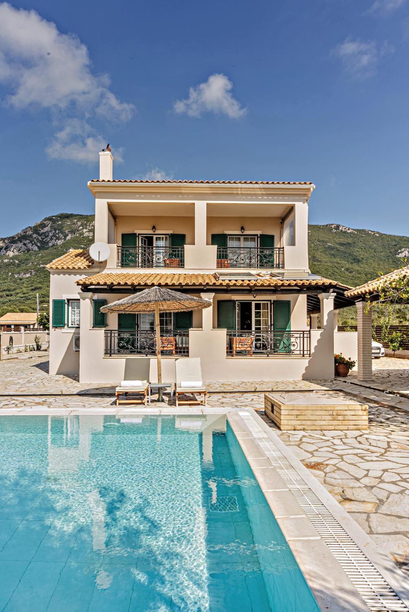 Skidi Beach House Ágios Matthaíos Kültér fotó