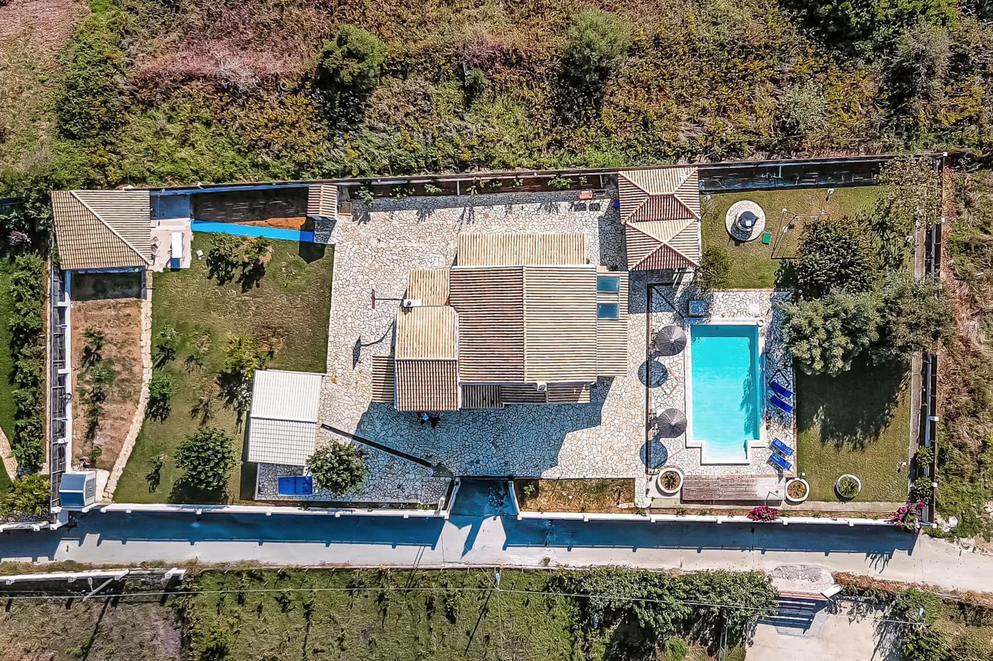 Skidi Beach House Ágios Matthaíos Kültér fotó